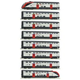 8-tlg. Set: Fernverkehrs-Doppelstockzug RABe 502, SBB